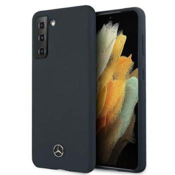 Mercedes MEHCS21SSILNA S21 G991 kék keménytok Silicone Line kép
