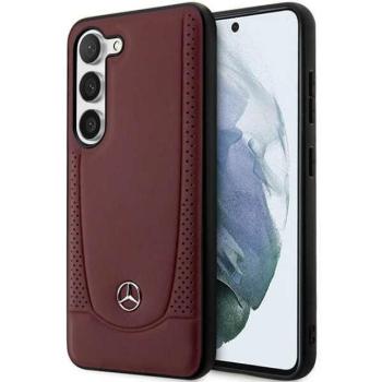 Mercedes MEHCS23SARMRE Samsung Galaxy S23 S911 piros keménytok bőr Urban Bengale kép