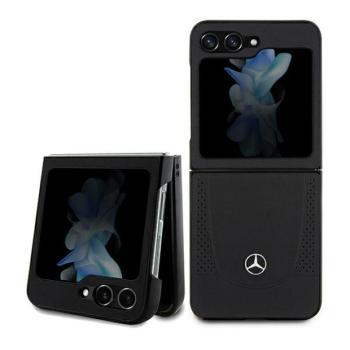 Mercedes MEHCZF5ARMBK Z Flip5 F731 fekete bőr keménytok bőr Urban kép