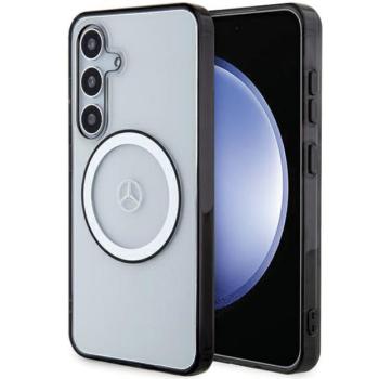 Mercedes MEHMS24S23HUOKC MagSafe keménytok Samsung Galaxy S24 - átlátszó kép