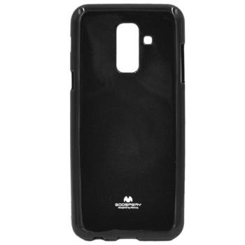 MERCURY Goospery szilikon telefonvédő FEKETE Samsung Galaxy A6+ (2018) SM-A605F kép