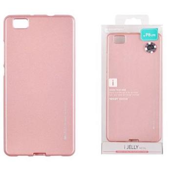 Mercury i-Jelly Metal Huawei Y6 II rose gold szilikon tok kép