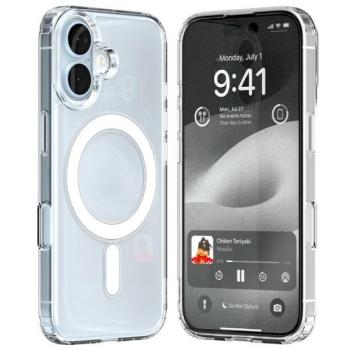 Mercury Jelhard MagSafe-kompatibilis tok iPhone 16 - átlátszó kép