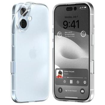 Mercury Jelly Clear tok iPhone 16 - átlátszó kép