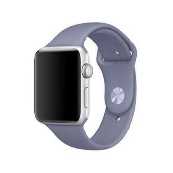 Mercury levendula lila színű okosóra szilikon szíj, Apple Watch 4/5/6/7/SE 44/45mm kép