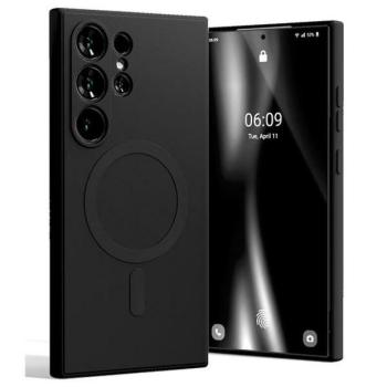 Mercury MagSafe Semi-Silicone tok Samsung Galaxy S24 Ultra - fekete kép