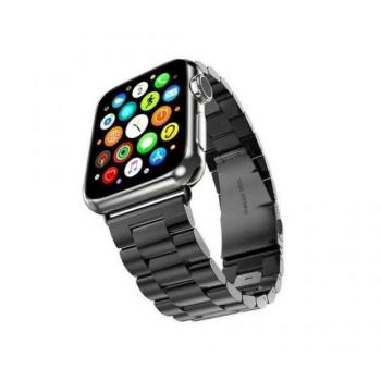 Mercury óraszíj Fém Apple Watch 42/44/45 mm fekete kép