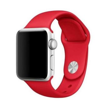 Mercury óraszíj Szilícium Apple Watch 38/40/ 41 mm piros kép