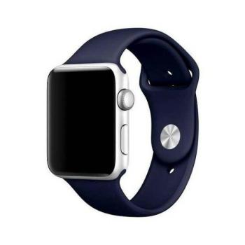 Mercury óraszíj szilikon Apple Watch 42/44/ 45 mm kék kép