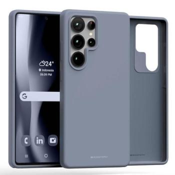 Mercury Pure MagSafe-kompatibilis tok Samsung Galaxy S25 Ultra - levendulalila kép