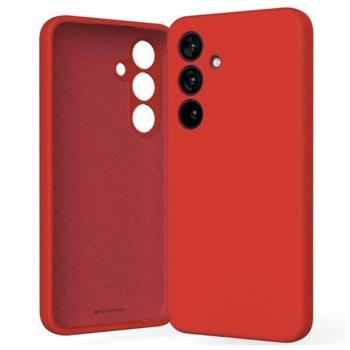 Mercury Samsung S24 S921 piros szilikon tok kép