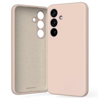 Mercury Samsung S24 S921 rózsaszín szilikon tok kép