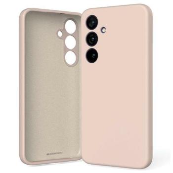 Mercury Samsung S24+ S926 rózsaszín szilikon tok kép