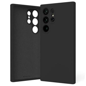Mercury Samsung S24 Ultra S928 fekete szilikon tok kép
