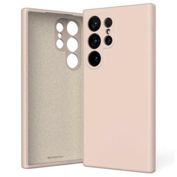 Mercury Samsung S24 Ultra S928 rózsaszín szilikon tok kép