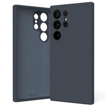 Mercury Samsung S24 Ultra S928 tengerészkék szilikon tok kép