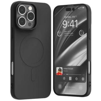 Mercury Semi-Silicone MagSafe-kompatibilis tok iPhone 16 Pro Max - fekete kép
