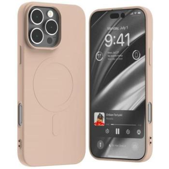 Mercury Semi-Silicone MagSafe-kompatibilis tok iPhone 16 Pro Max - halvány rózsaszín kép