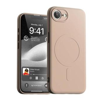 Mercury Semi-Silicone MagSafe-kompatibilis tok iPhone 16e - pasztell rózsaszín kép
