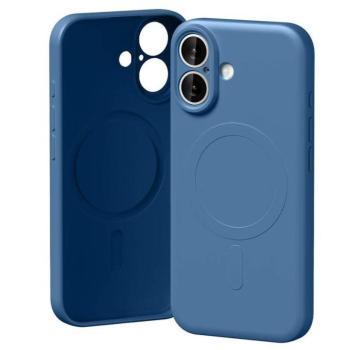 Mercury Semi-Silicone MagSafe-kompatibilis tok iPhone 17 - kék kép