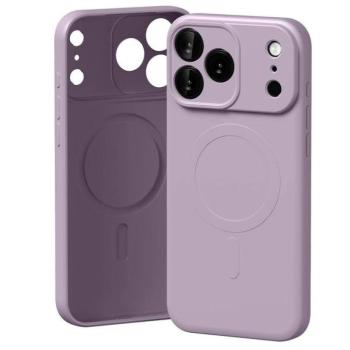 Mercury Semi-Silicone MagSafe-kompatibilis tok iPhone 17 Pro Max - levendulalila kép