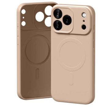 Mercury Semi-Silicone MagSafe-kompatibilis tok iPhone 17 Pro Max - pasztell rózsaszín kép