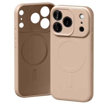 Mercury Semi-Silicone MagSafe-kompatibilis tok iPhone 17 Pro - pasztell rózsaszín kép
