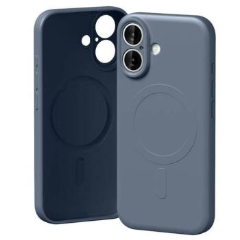 Mercury Semi-Silicone MagSafe-kompatibilis tok iPhone 17 - szürkéskék kép