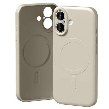 Mercury Semi-Silicone MagSafe-kompatibilis tok iPhone 17 - világosszürke kép