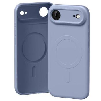 Mercury Semi-Silicone MagSafe-kompatibilis tok iPhone Air - lila kép