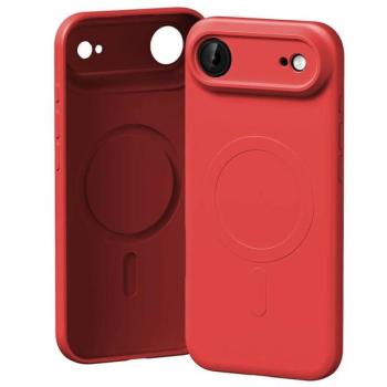 Mercury Semi-Silicone MagSafe-kompatibilis tok iPhone Air - piros kép