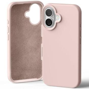 Mercury Silicone tok iPhone 16 - halvány rózsaszín kép