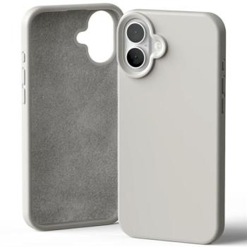Mercury Silicone tok iPhone 16 Plus - bézs kép