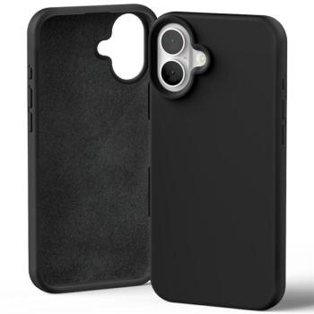 Mercury Silicone tok iPhone 16 Plus - fekete kép