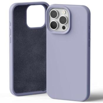 Mercury Silicone tok iPhone 16 Pro Max - lila kép