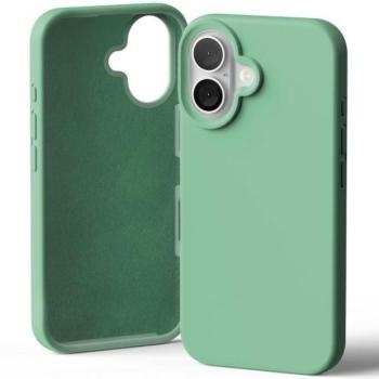 Mercury Silicone tok iPhone 16 - zöld kép