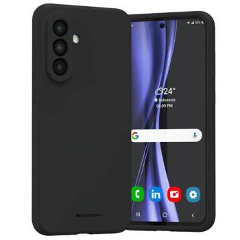 Mercury Silicone tok Samsung Galaxy A36 - fekete kép