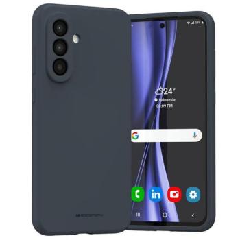 Mercury Silicone tok Samsung Galaxy A36 - tengerészkék kép