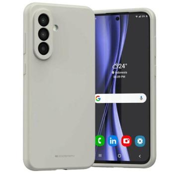 Mercury Silicone tok Samsung Galaxy A56 - világosszürke kép