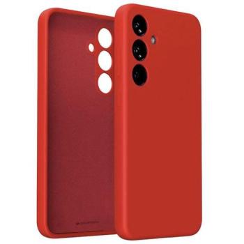 Mercury Silicone tok Samsung Galaxy S23 FE - piros kép