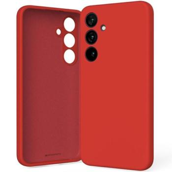 Mercury Silicone tok Samsung Galaxy S25 Plus - piros kép