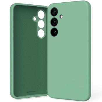 Mercury Silicone tok Samsung Galaxy S25 Plus - zöld kép