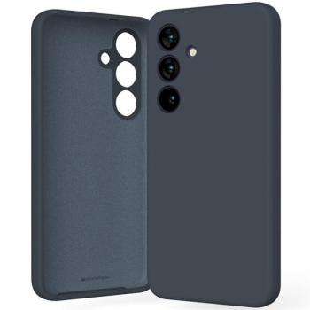 Mercury Silicone tok Samsung Galaxy S25 - tengerészkék kép