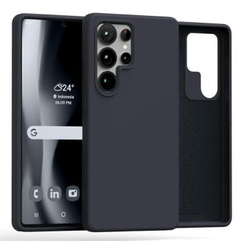 Mercury Silicone tok Samsung Galaxy S25 Ultra - tengerészkék kép