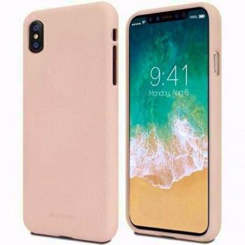 Mercury Soft Samsung S22+ S906 rózsaszín homok tok kép