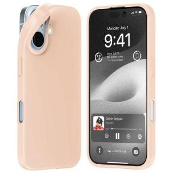 Mercury Soft tok iPhone 16 - halvány rózsaszín kép