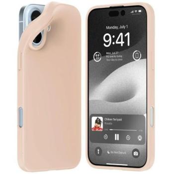 Mercury Soft tok iPhone 16 Plus - halvány rózsaszín kép