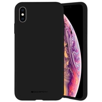 Mercury szilikon iPhone 15 Pro Max 6,7&quot; 6,7&quot; fekete tok kép