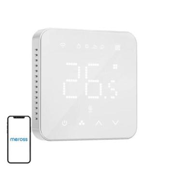 Meross Intelligens Smart Wi-Fi termosztát, fehér kép