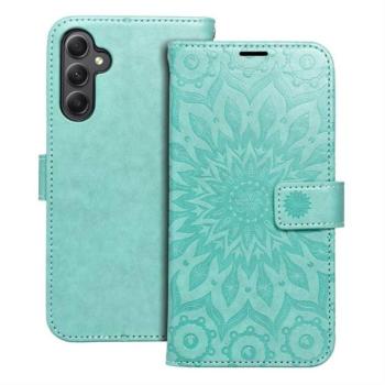 MEZZO Book Case Samsung A34 5G mandala zöld könyvtok kép